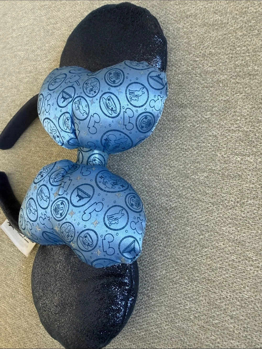 Minnie Ears Disney World Blue Sparkly - 2018